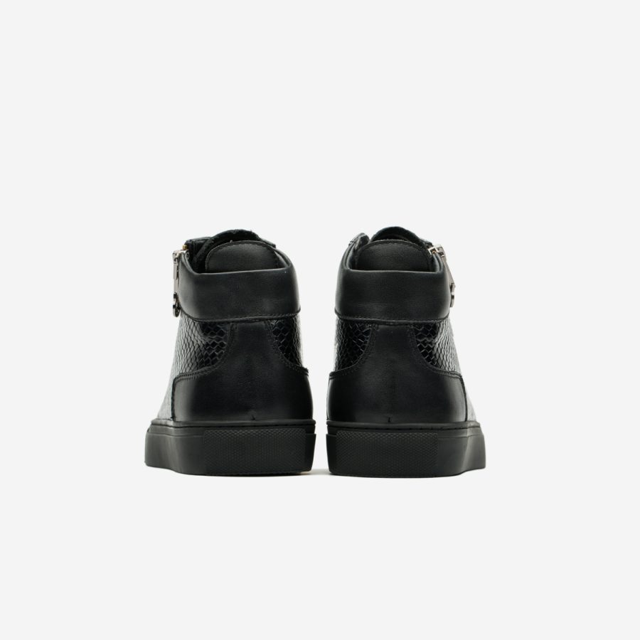 Opp France Men High-Top Shoes Black