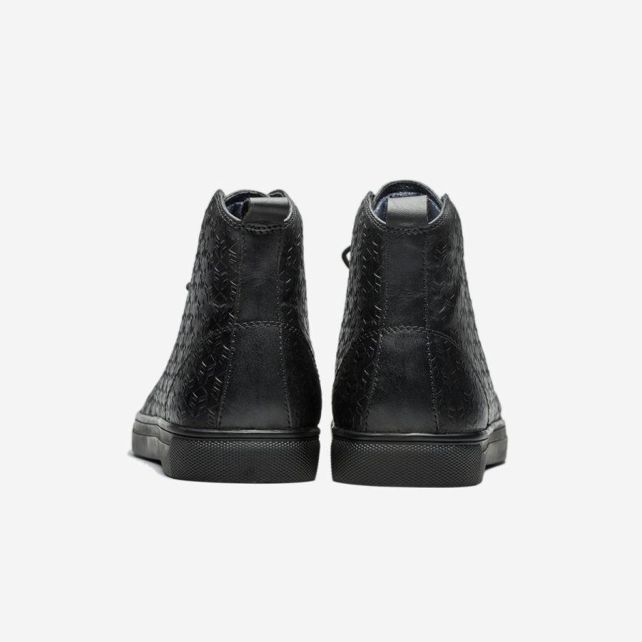 Opp France Men High-Top Shoes Black