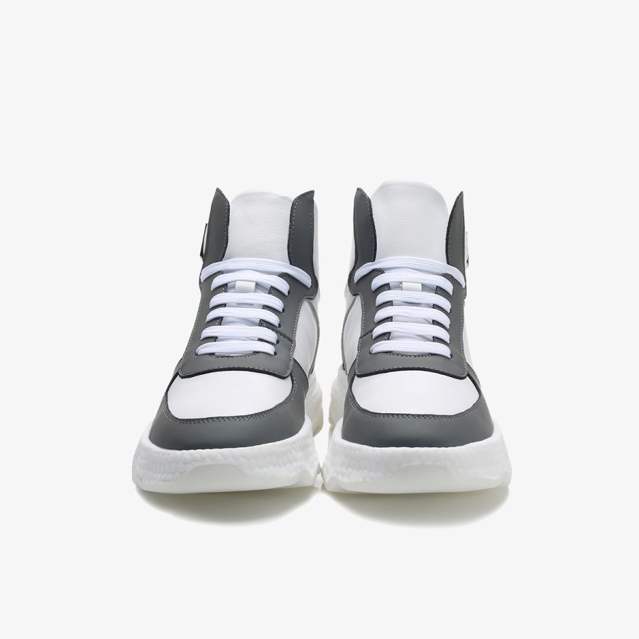 Opp France Men High-Top Shoes Grey