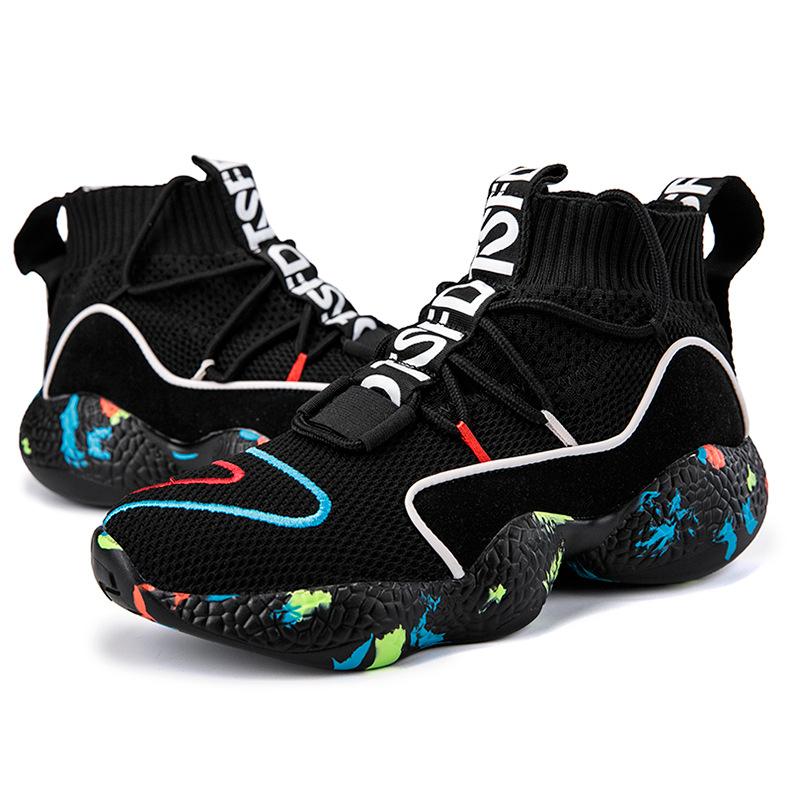 Opp France Men High Top Sock Sneakers