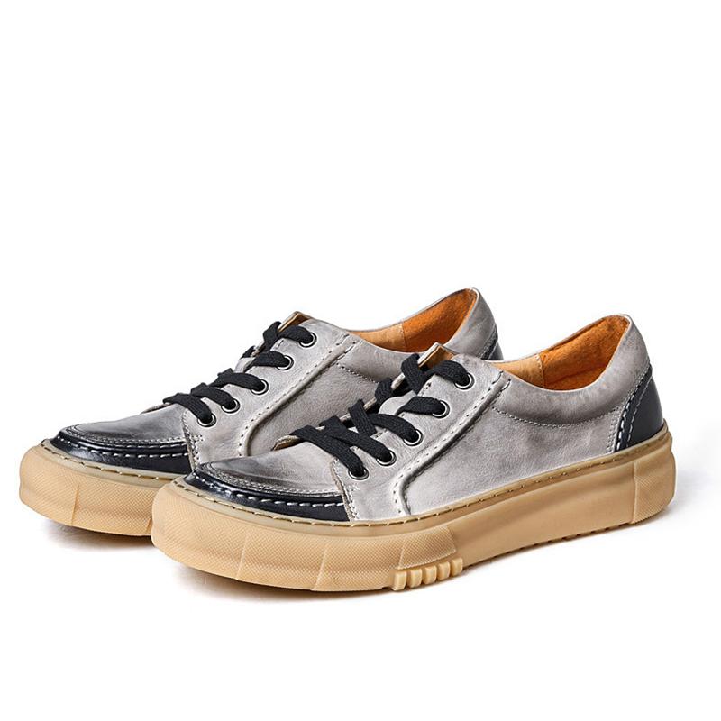 Opp France Men Leather Breathable Casual Shoes