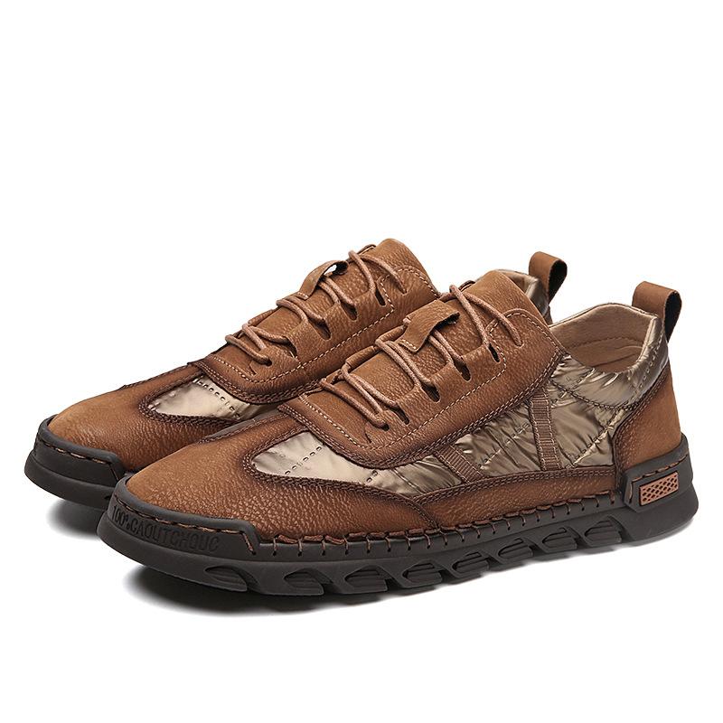 Opp France Men Leather Handmade Casual Shoes