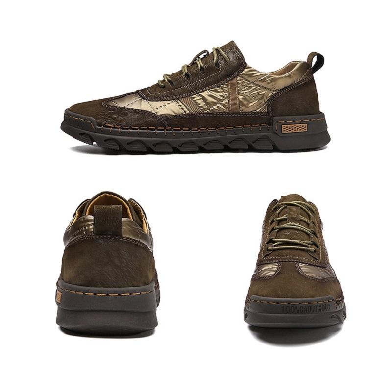 Opp France Men Leather Handmade Casual Shoes