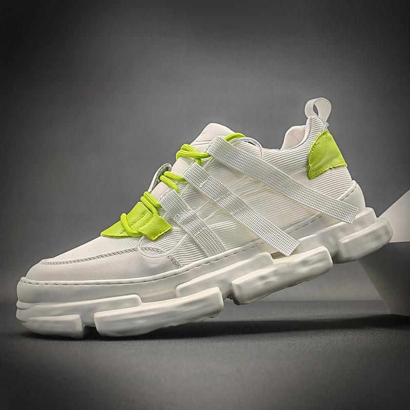 Opp France Men Leather Soft Sole Sneakers