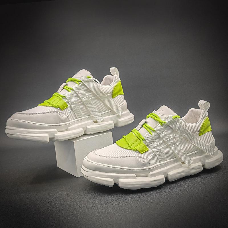 Opp France Men Leather Soft Sole Sneakers