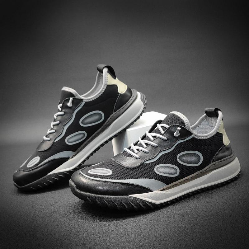 Opp France Men Mesh Breathable Casual Sneakers