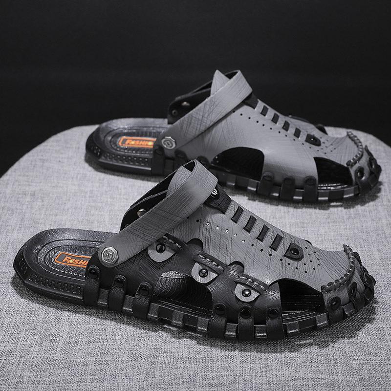 Opp France Men Non-slip Travel Sandals