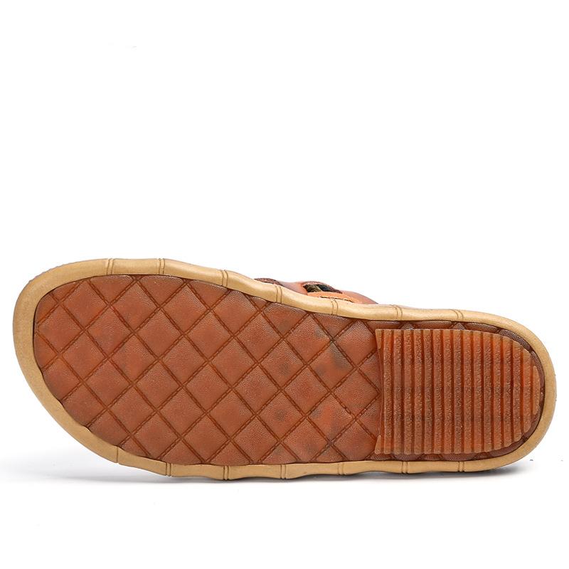 Opp France Men Outdoor Tendon Bottom Slippers