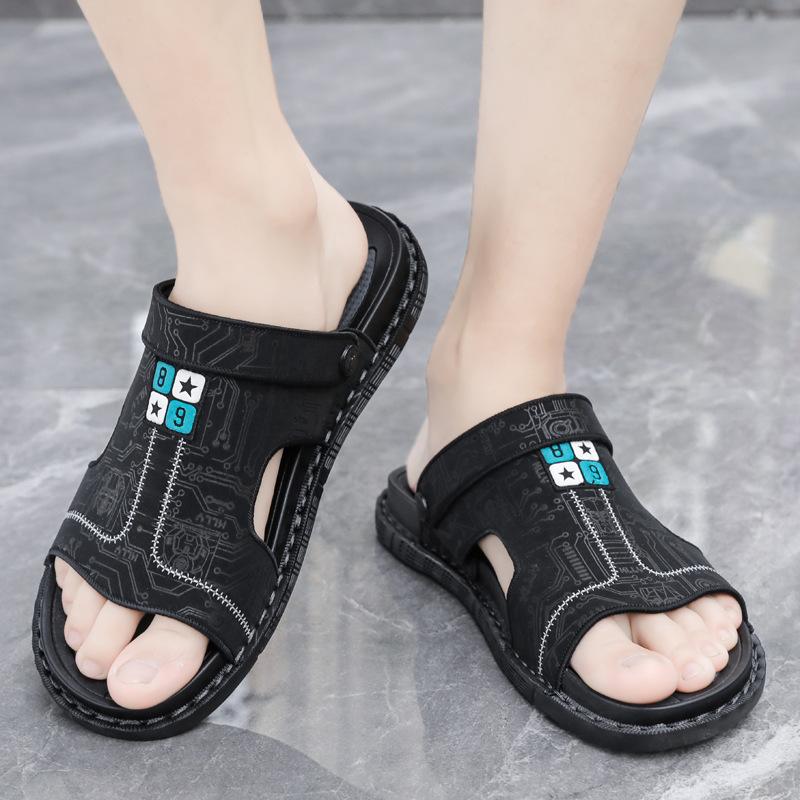 Opp France Men Outer Wear Soft Bottom Slippers