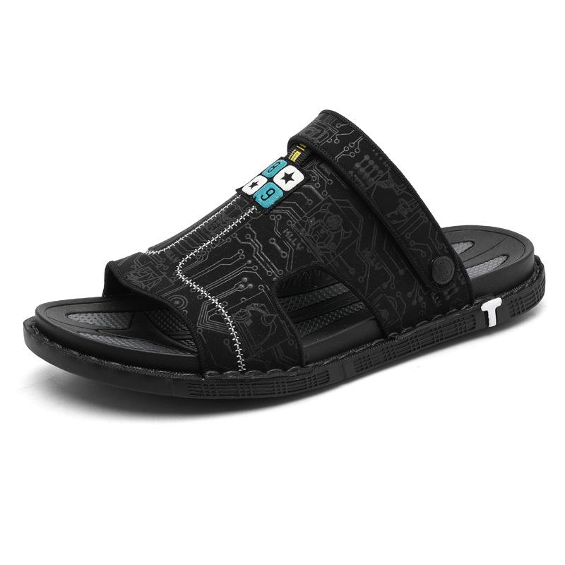 opp france Men Outer Wear Soft Bottom Slippers