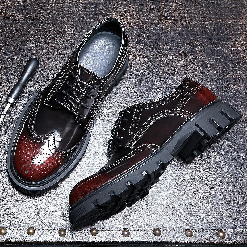 Opp France Men Patent Leather Trend Oxford