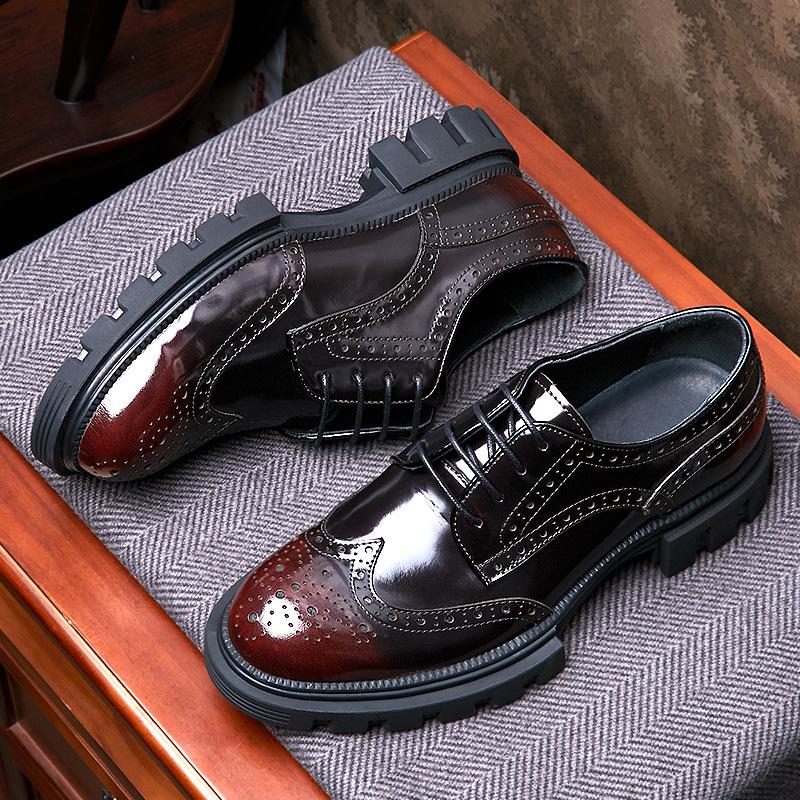 Opp France Men Patent Leather Trend Oxford