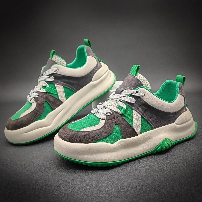 Opp France Men Platform Height Increasing Sneakers