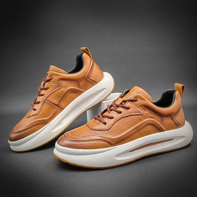 Opp France Men Platform Versatile Casual Shoes