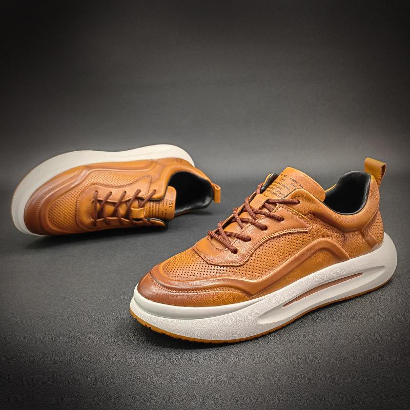 Opp France Men Platform Versatile Casual Shoes