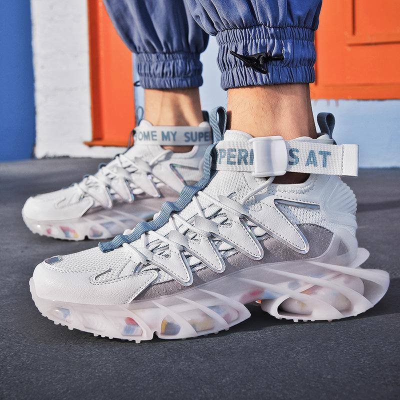 Opp France Men Rainbow Sole Sneakers