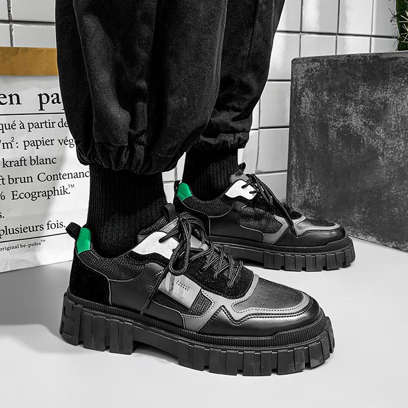 Opp France Men Retro Platform Casual Shoes