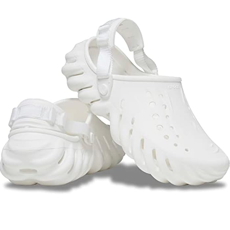 Opp France Men’s Classic Echo Clogs Sandals White