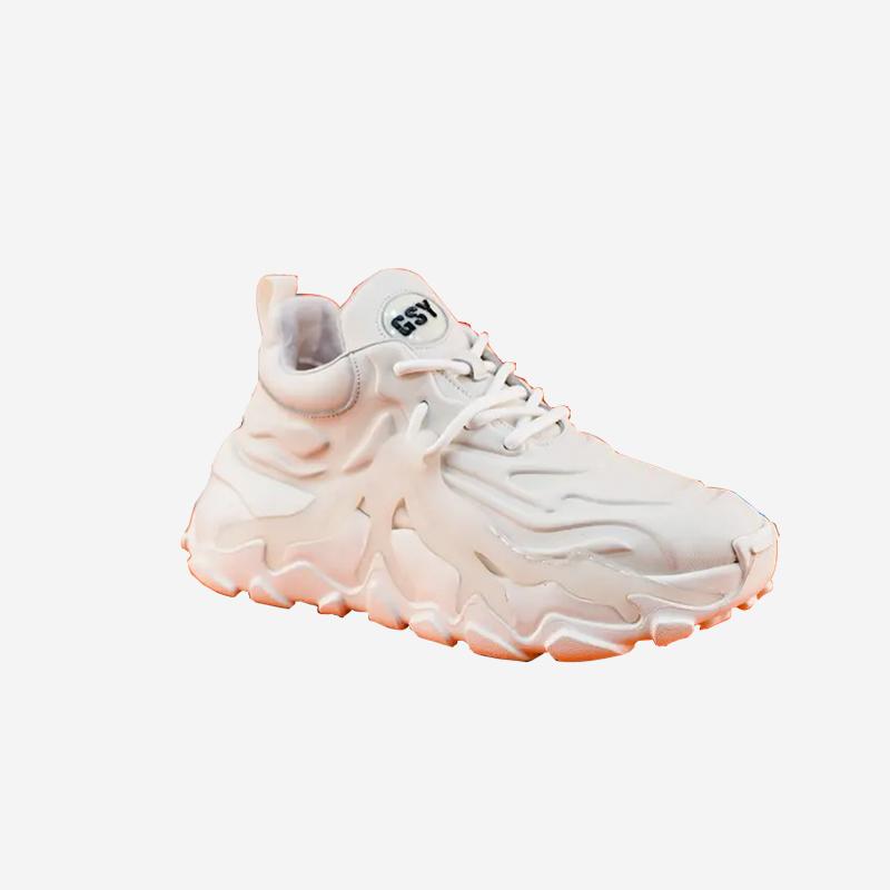 opp france Men Suede Fashion Casual Shoes White