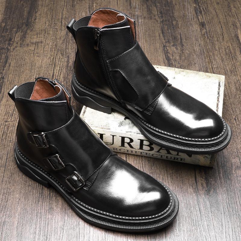 Opp France Men Trend Biker Boots