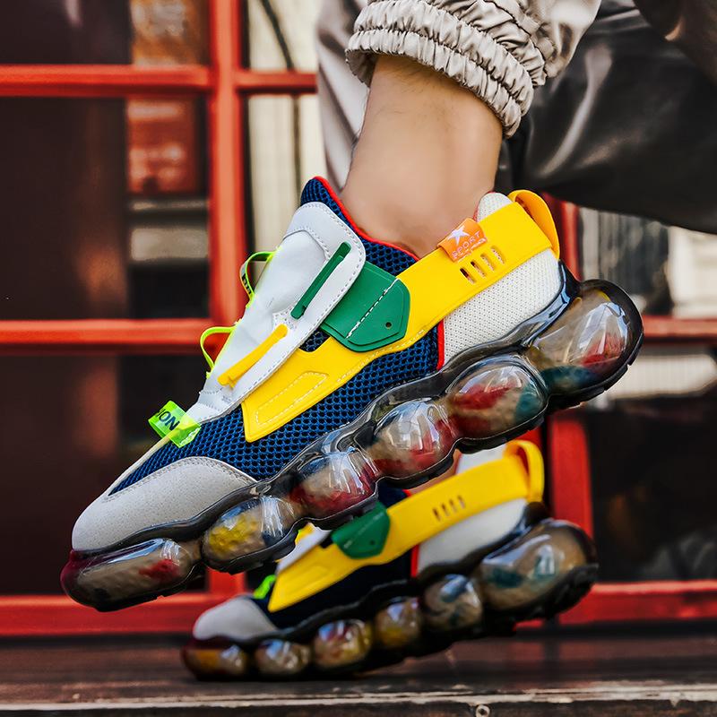 Opp France Men Trendy Breathable Mesh Sneakers