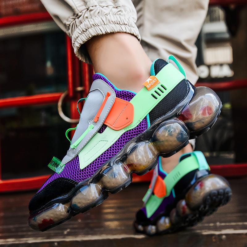 Opp France Men Trendy Breathable Mesh Sneakers