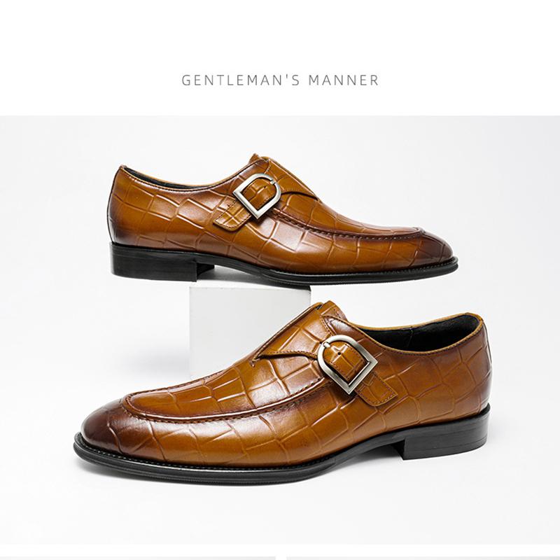 Opp France Men Vintage Formal Oxford