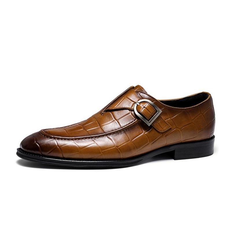 opp france Men Vintage Formal Oxford