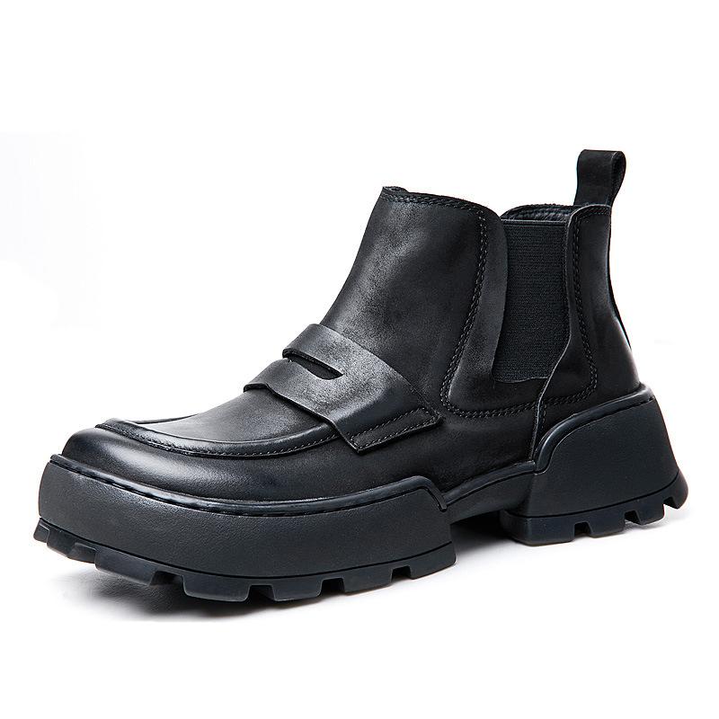 Opp France Men Vintage Handmade Chelsea Boots