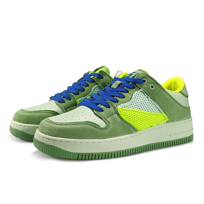 opp france Mesh Skateboard Casual Sneakers Green