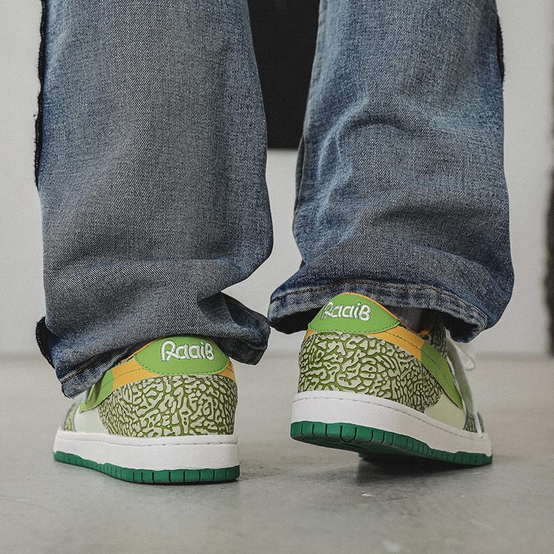 Opp France Niche Design Casual Shoes Green