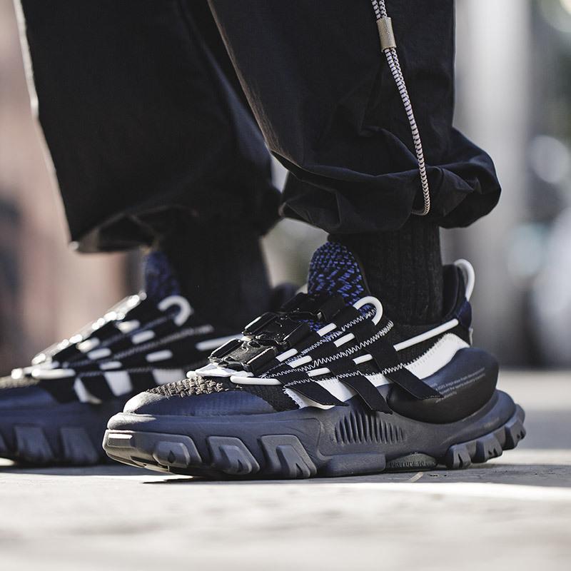 Opp France Platform Heightened Design Sneakers