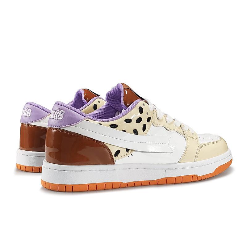 Opp France Skateboard Casual Sneakers Beige