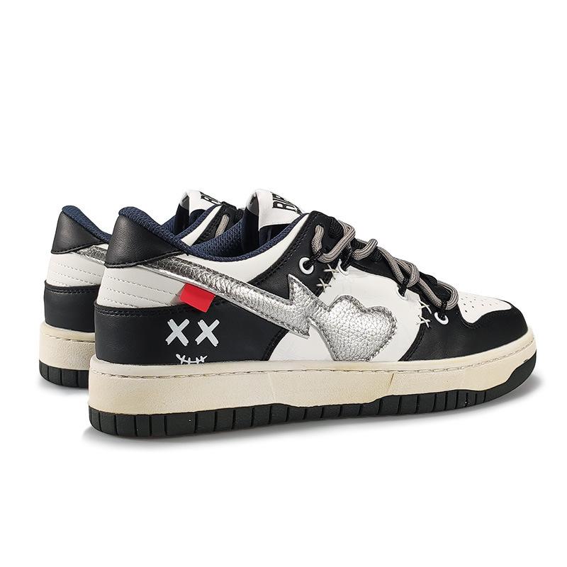 Opp France Skateboard Casual Sneakers Black