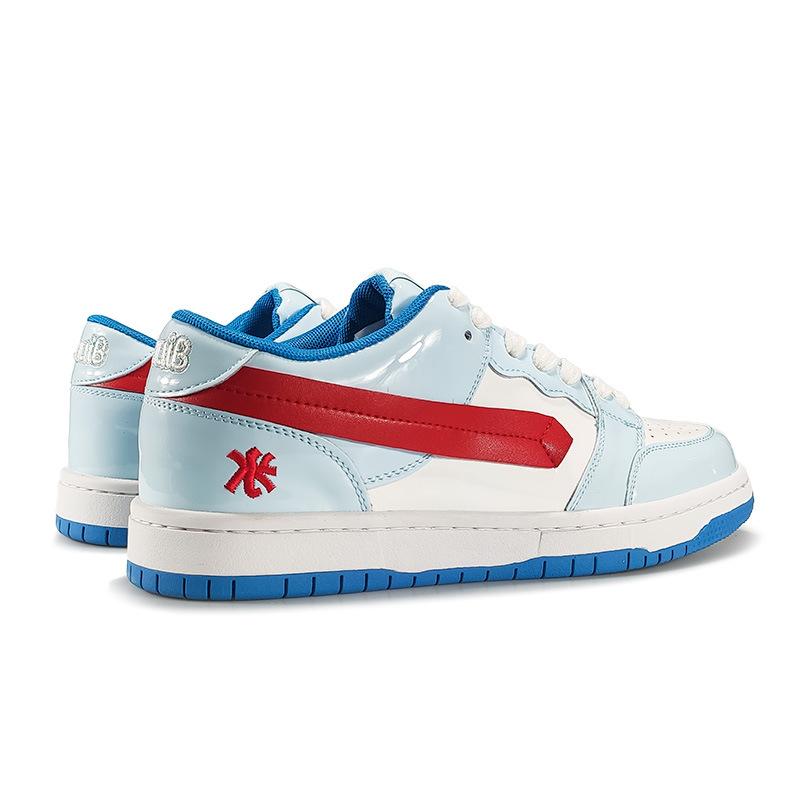 Opp France Skateboard Casual Sneakers Blue