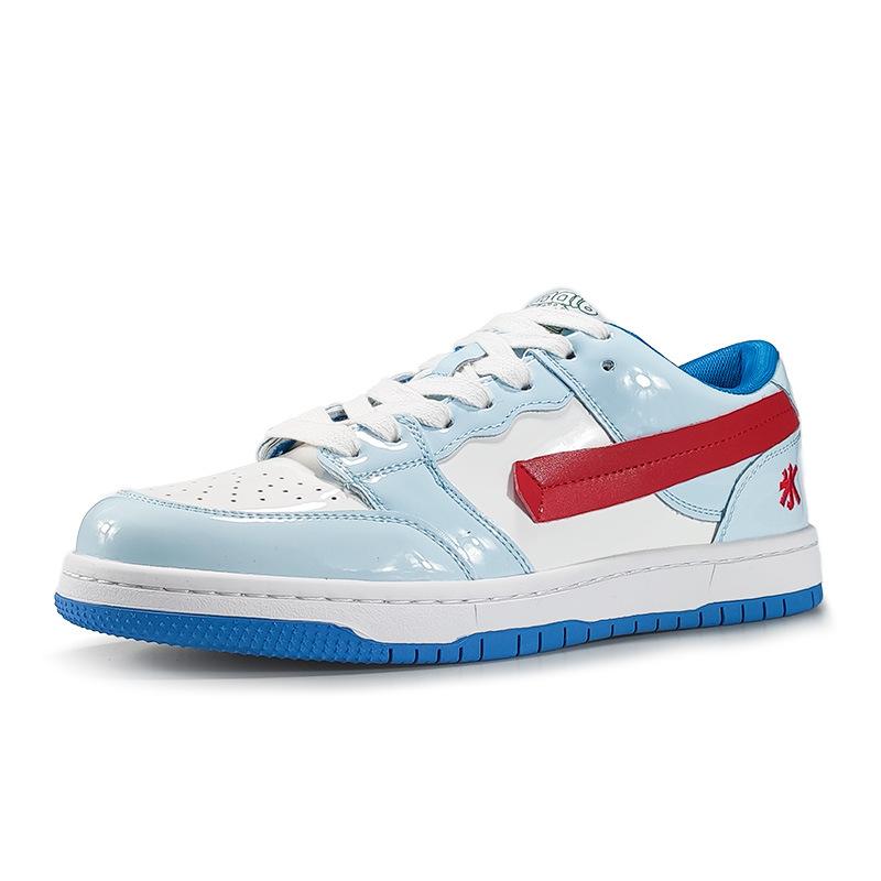 Opp France Skateboard Casual Sneakers Blue