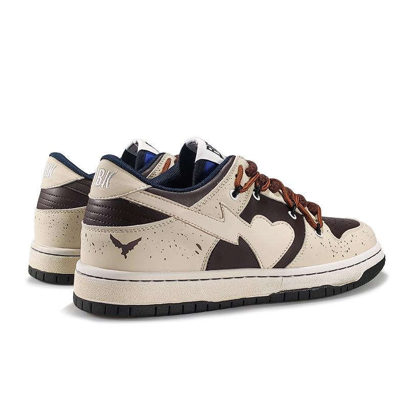 Opp France Skateboard Casual Sneakers Khaki