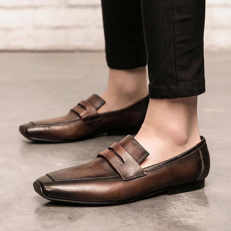 Opp France Slip-on Business Formal Oxfords