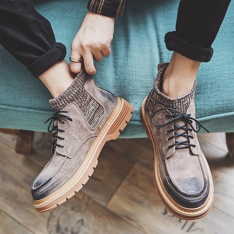 Opp France Socks British Style Martin Boots