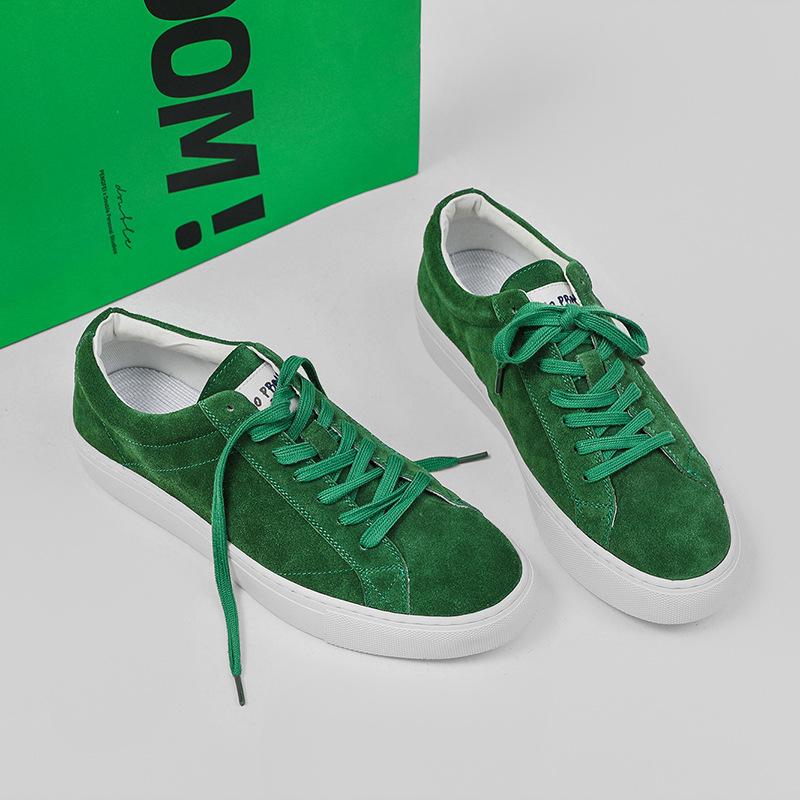 Opp France Solid Color Flat Casual Shoes