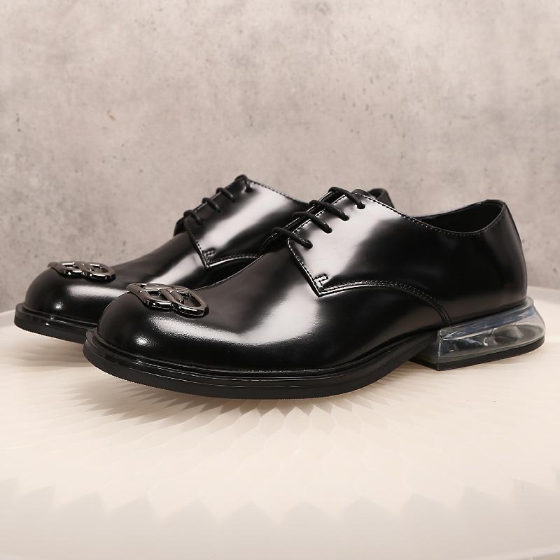 Opp France Square Toe Cushioned Soft Sole Oxfords