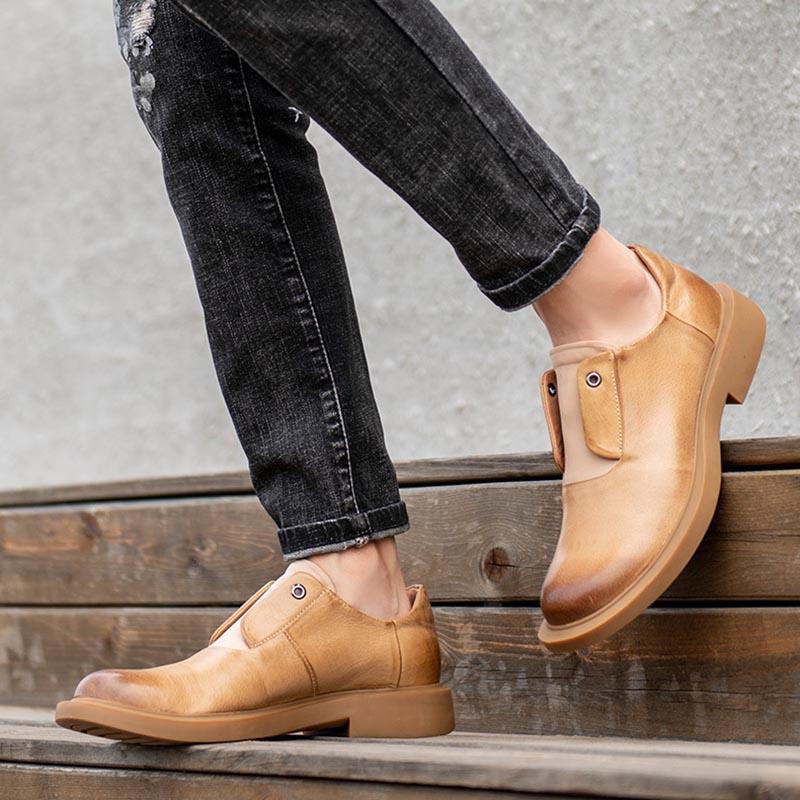 Opp France Vintage British Casual Loafers