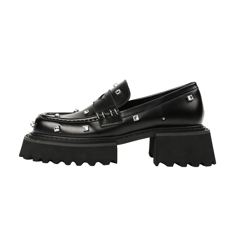 opp france Vintage British Leather Shoes