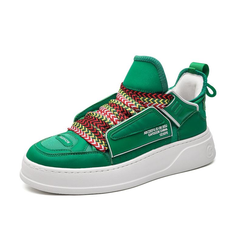 opp france Wide Lace Platform Casual Shoes