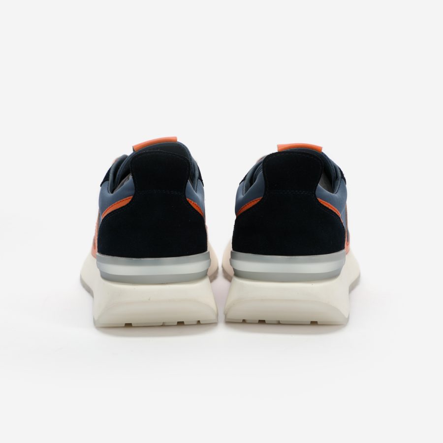 Opp France Women Blue Nylon Bumpr Sneakers