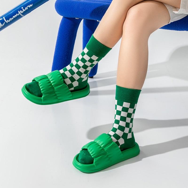 Opp France Women Candy EVA Sole Slippers Green