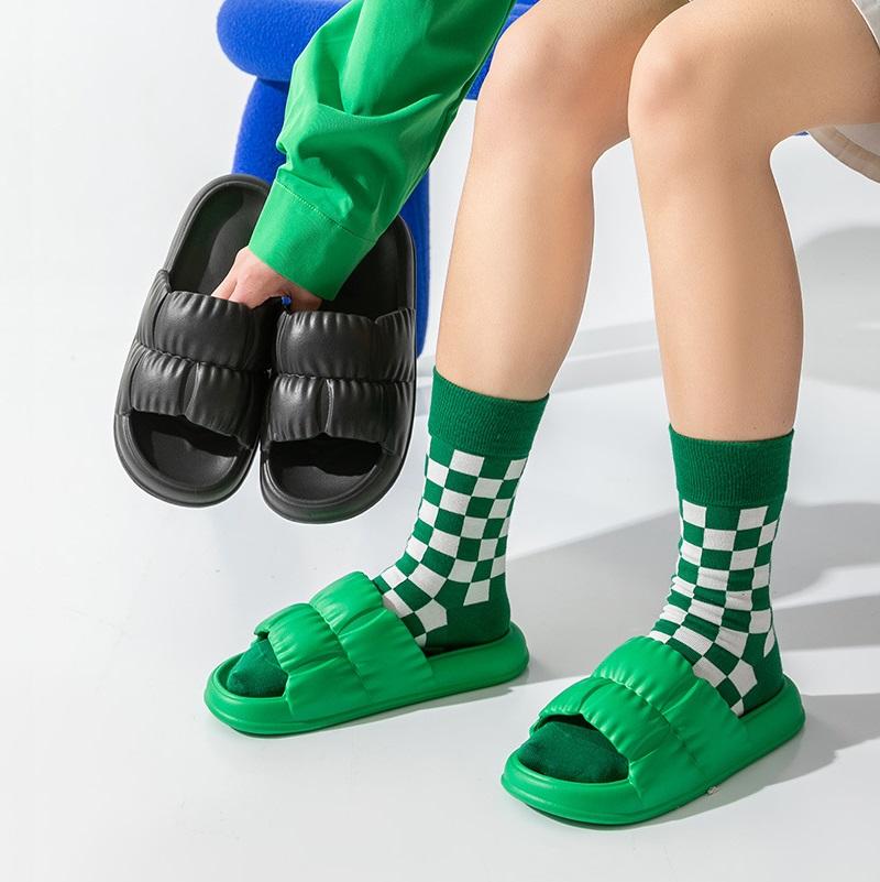 Opp France Women Candy EVA Sole Slippers Green