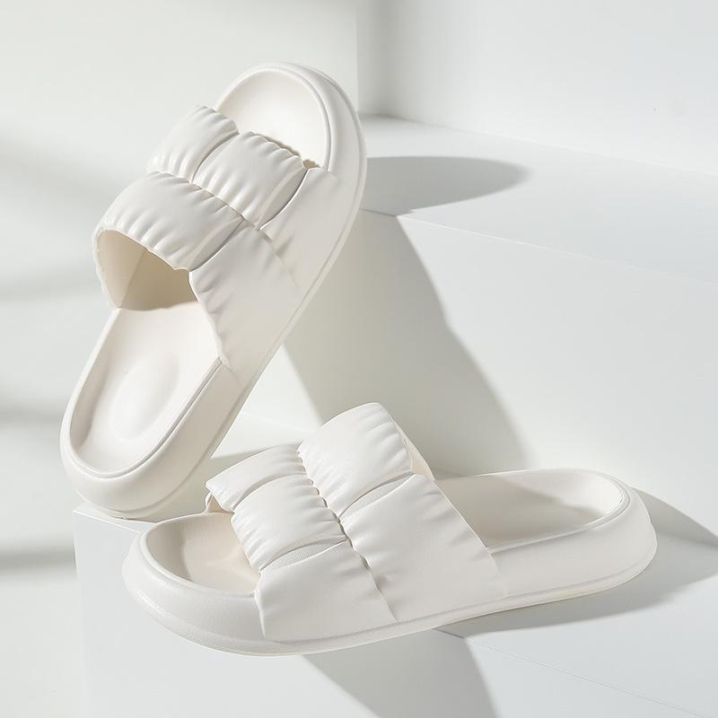 Opp France Women Candy EVA Sole Slippers White