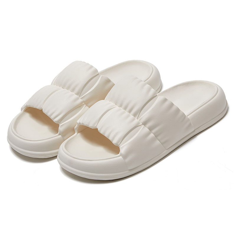 opp france Women Candy EVA Sole Slippers White