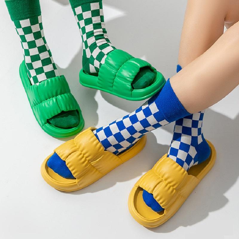 Opp France Women Candy EVA Sole Slippers Yellow